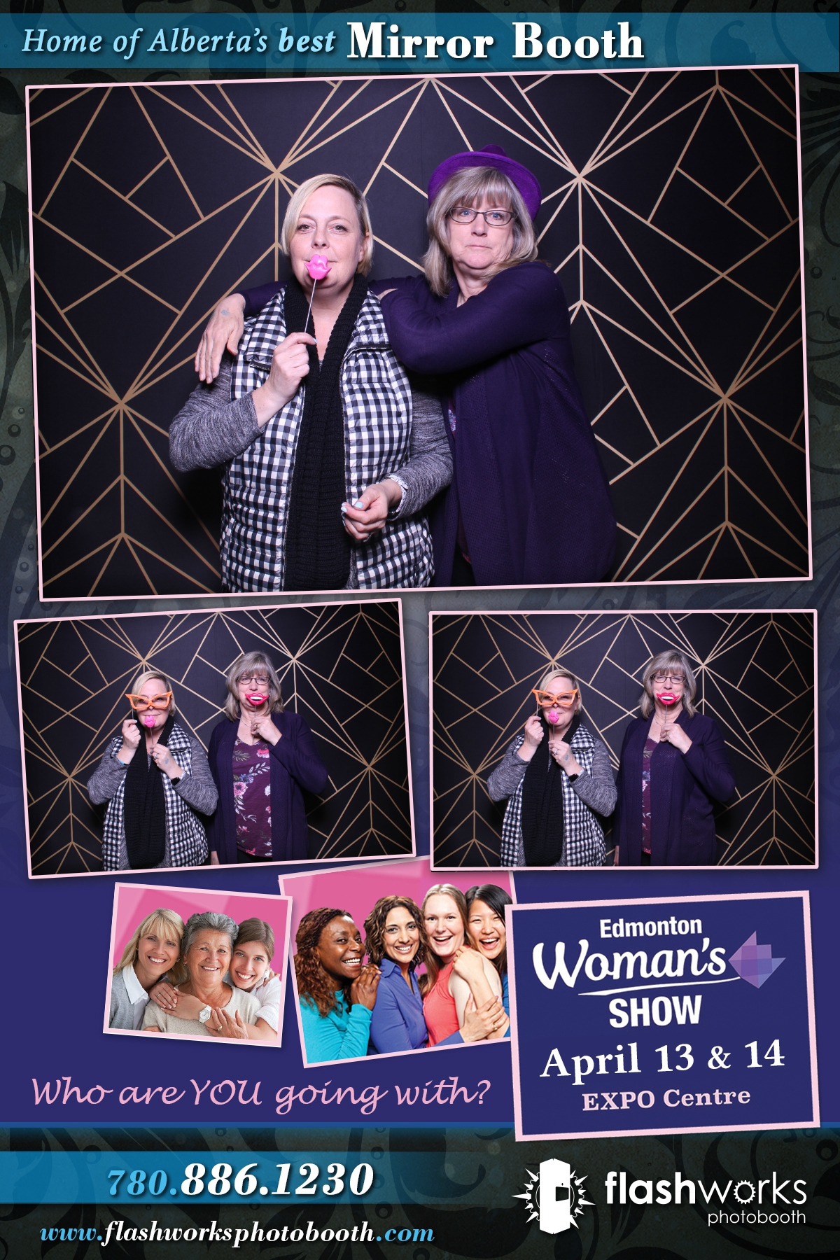 Spring Edmonton Woman's Show 2019 | View more photos from the event at gallery.flashworksphotobooth.com/u/FlashworksPhotoboothInc/Spring-Edmonton-Womans-Show-2019